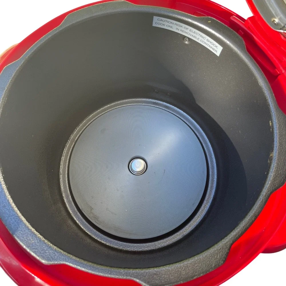 Elite Maxi Matic Platinum EPC 808R‎ Red 120V 1200W Electric Pressure Cooker 8QT
